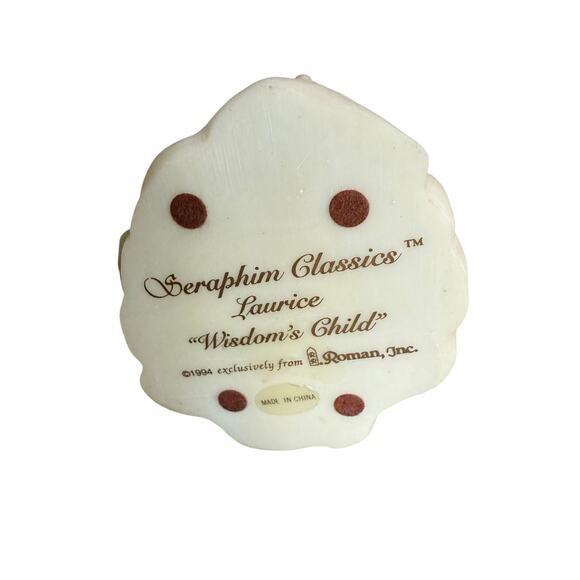 NEW Vintage Seraphim Classics Laurice Wisdom’s Child #62412 Angel Figurine NIB - Picture 3 of 4